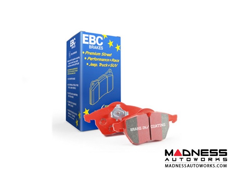 EBC Yellowstuff Front Brake Pads | 2016-2017 Smart Fortwo 0.9L Turbo